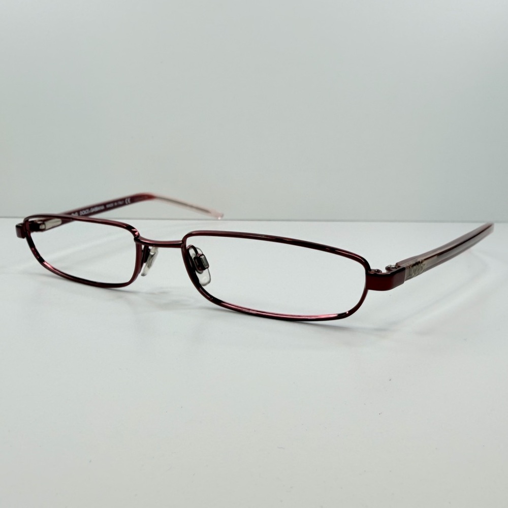 READ- DOLCE & GABBANA D&G 4153 J82 Full Rim Red EYEGLASSES FRAMES ONLY 51-16-130